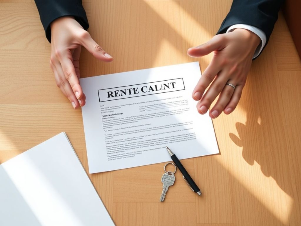 Două mâini strâng mâna peste contract, cheie argintie pe masă.