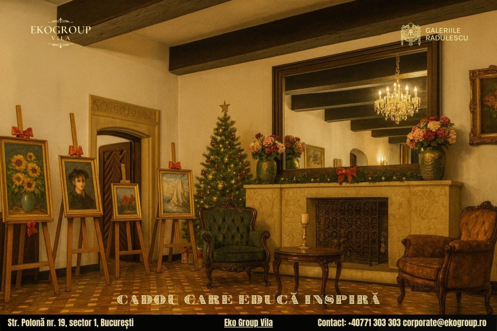 Cadouri de Crăciun copii: O vizită la expoziția „Crăciunul anilor ’30” de la Eko Group Vila, o experiență educativă și plină de farmec pentru cei mici